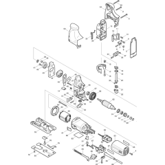 Makita 4341CT Jigsaw Assembly