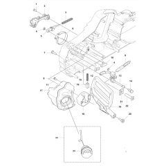 Chain Brake Assembly for Husqvarna 435i