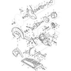 Makita 5008MG Main Assembly