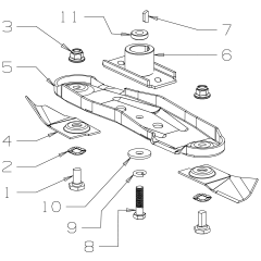 Blade Assembly for Masport 500AL