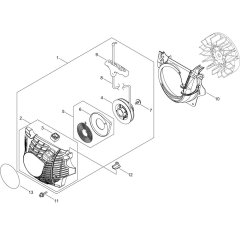 Recoil Starter for Shindaiwa 501SX