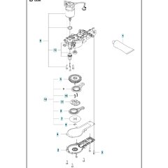 Gears for Husqvarna 520iHD60