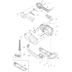 Housing for Husqvarna 520iHT4