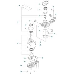 Gears for Husqvarna 522iHD60