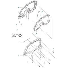 Handle for Husqvarna 522iHD60