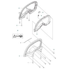 Handle for Husqvarna 522iHD75