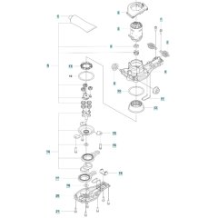 Gears for Husqvarna 522iHDR60