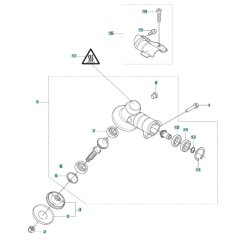 Bevel Gear for Husqvarna 525iLXT