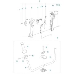 Handle for Husqvarna 525iRXT