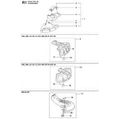 Accessories for Husqvarna 525LS