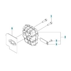 Muffler Assembly for Husqvarna