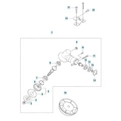 Bevel Gear Assembly for Husqvarna