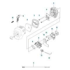 Air Filter Assembly for Husqvarna
