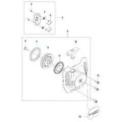 Starter Assembly for Husqvarna
