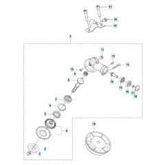 Bevel Gear Assembly for Husqvarna