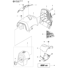 Cover Assembly for 525RJD