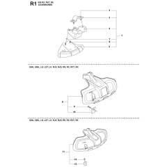 Accessories for Husqvarna 525RX