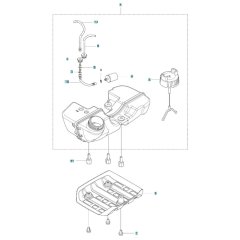 Fuel Tank Assembly for 525RX