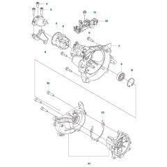 Crankcase Assembly for 525RX