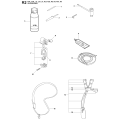 Accessories for Husqvarna 525RXT