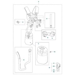 Harness Assembly for Husqvarna 525RXT