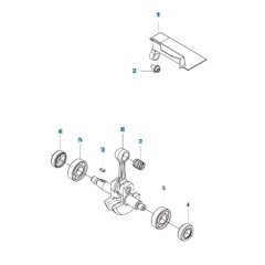 Crankshaft Assembly for 525RXT