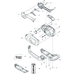 Housing for Husqvarna 530iPT5