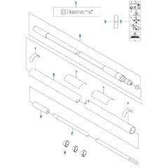 Shaft Assembly for Husqvarna