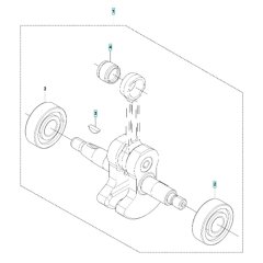Crankshaft Assembly for 531RB