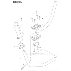 Handle-2 Assembly for 531RS