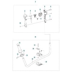 Handle for Husqvarna 535iFR BT