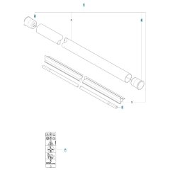 Shaft for Husqvarna 535iRX