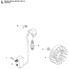 Ignition System for Husqvarna 535RJ