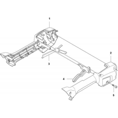 Handle for Husqvarna 536 LiL