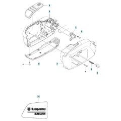 Housing for Husqvarna 536LiRX
