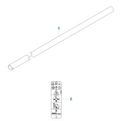 Tube for Husqvarna 536LiRX
