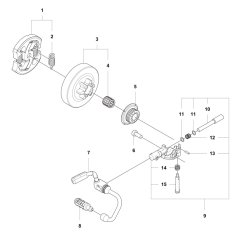 Clutch, Oil Pump Assembly