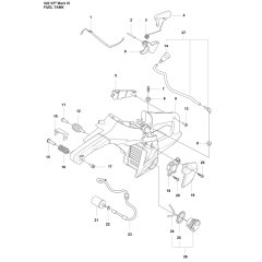 Fuel Tank Assembly for Husqvarna