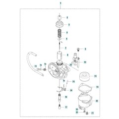 Carburettor Assembly for 541RB