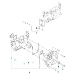 Crankcase Assembly for Husqvarna
