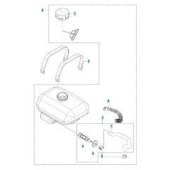Fuel Tank Assembly for 541RB