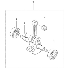 Crankshaft Assembly for 541RS