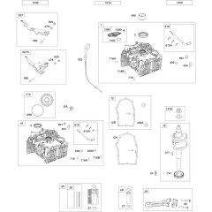 Crankshaft, Cylinder & Piston