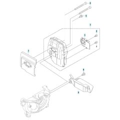 Muffler Assembly for 543RB