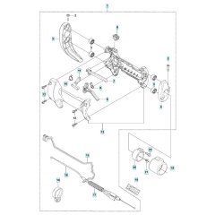 Throttle Assembly for 543RB