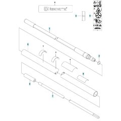 Shaft Assembly for Husqvarna 543RB