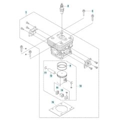 Cylinder Assembly for 543RB