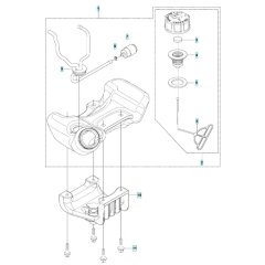 Fuel Tank Assembly for 543RB