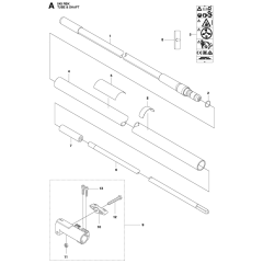 Tube Assembly for Husqvarna