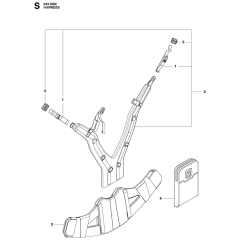 Harness-2 Assembly for 543RBK